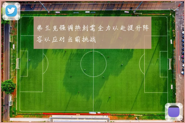 弗兰克强调热刺需全力以赴提升阵容以应对当前挑战
